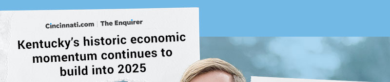 The Enquirer: "Kentucky's historic economic momentum continues to build into 2025"