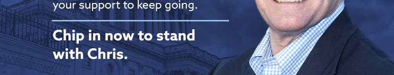 Chip in now to stand with Chris. 


