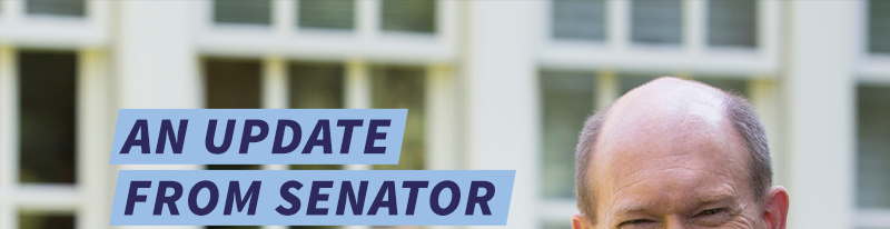 An update from Senator