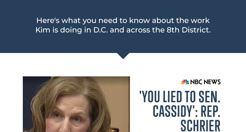 NBC NEWS

'You lied to Sen. Cassidy': Rep. Schrier confronts RFK Jr. on CDC vaccine panel overhaul