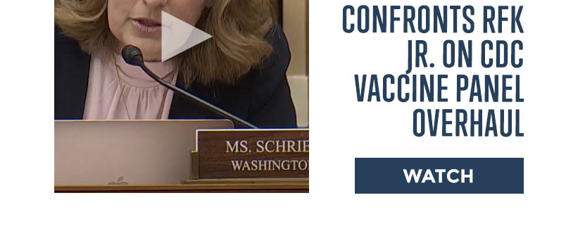 NBC NEWS

'You lied to Sen. Cassidy': Rep. Schrier confronts RFK Jr. on CDC vaccine panel overhaul