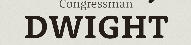 Congressman Dwight