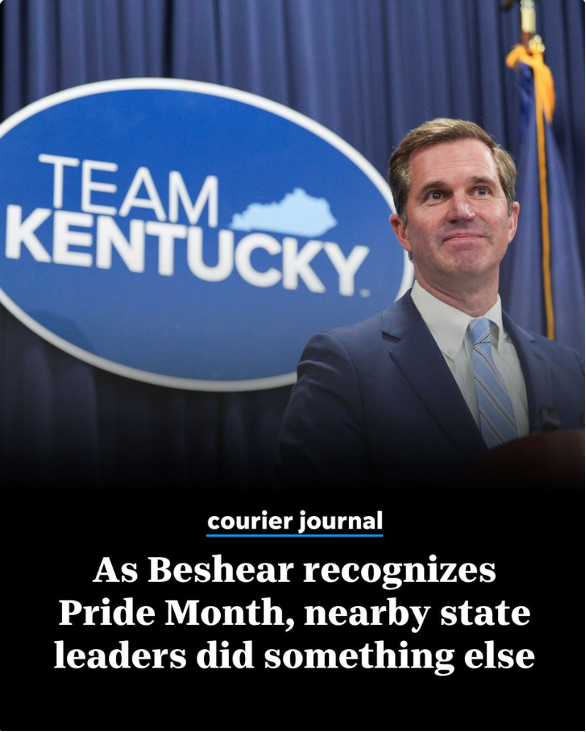As Beshear recognizes Pride Month nearby state leaders did something else